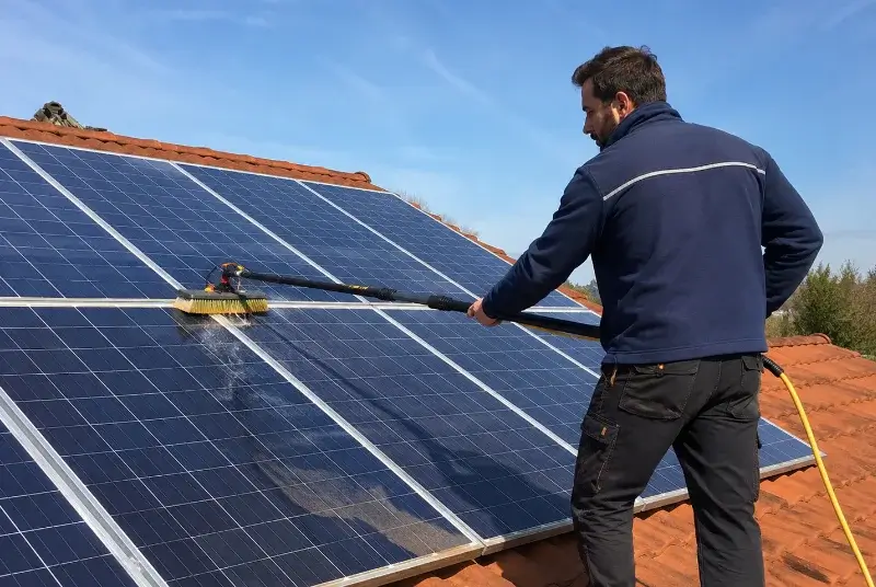 Nettoyage et entretien de panneaux solaires à Saint-Médard-d'Excideuil